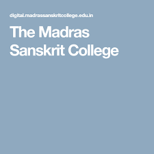 The Madras Sanskrit College The Madras Sanskrit College photo 2